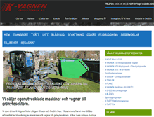 Tablet Screenshot of k-vagnen.com